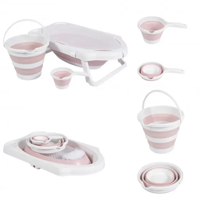 Μπανιέρα Πτυσσόμενη Hawaii Cangaroo Pink 3800146268756