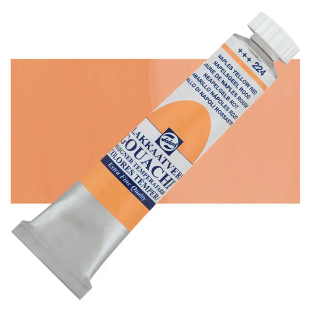 Τέμπερα Talens Gouache - 224 Naples Yellow Red - 20ml