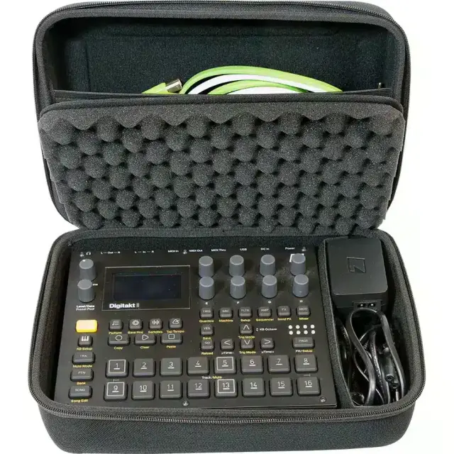 WALKASSE W-MCB-HC4 Eva Hardcase EVANIK Elektron DIGITAKT II, DIGITONE... Hardcase Black