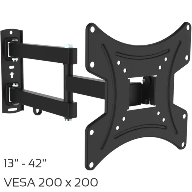 Βάση Τηλεόρασης 13"-42" Vesa 200x200 OSIO OSMA-1142
