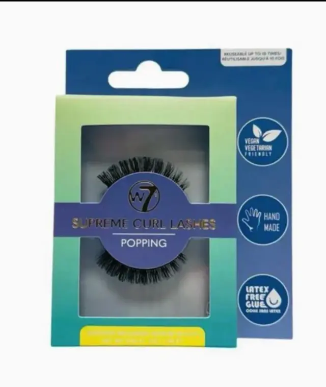 Supreme Curl Lashes Poppin W7