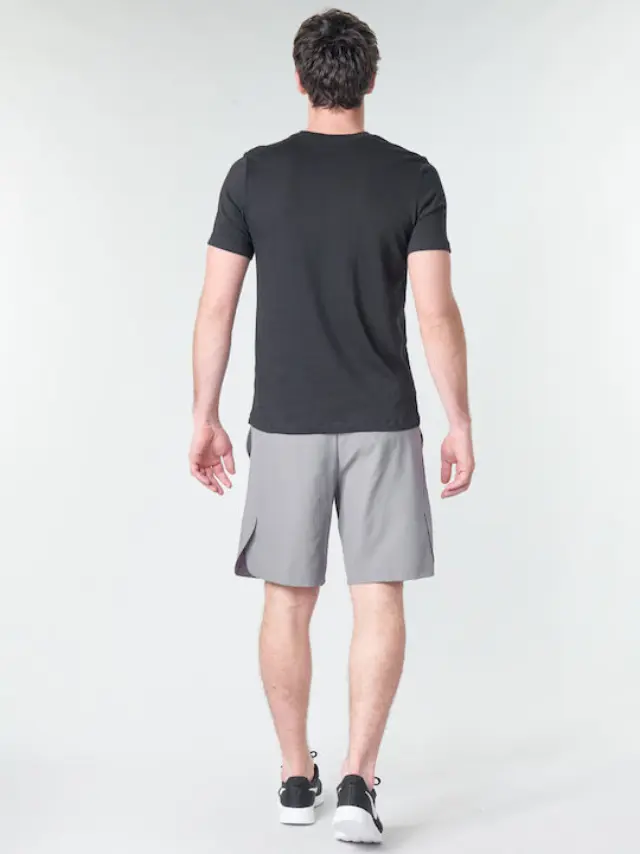 Nike Ανδρικό Αθλητικό T-shirt Κοντομάνικο Dri-Fit Μαύρο AR6029-010 - XL 3
