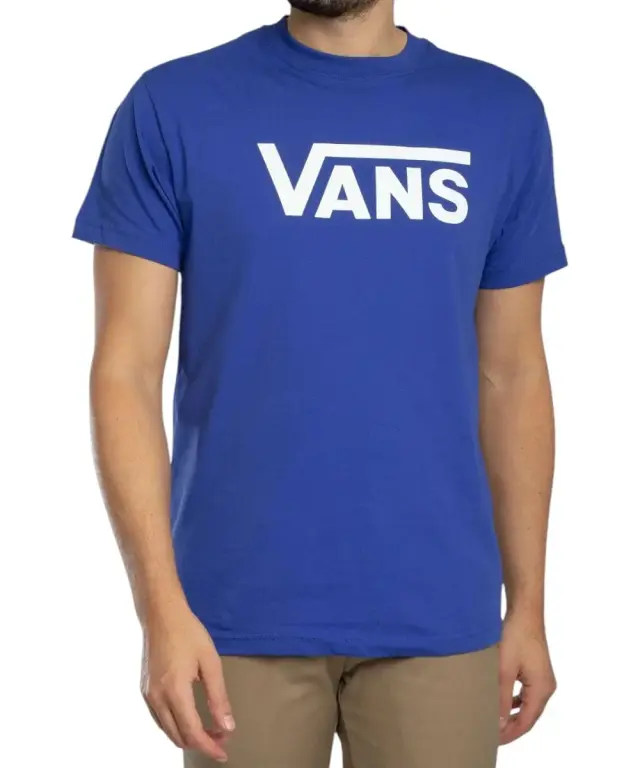 Vans - Ανδρικό T-shirt Κοντομάνικο Classic Logo Royal Cobalt VN000RA1-FRX Μπλε - M 2