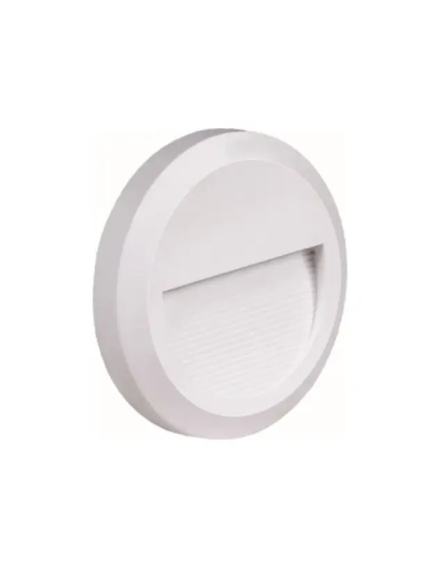 ΦΩΤΙΣΤΙΚΟ ΑΠΛΙΚΑ LED SLIM Φ150Χ27mm 2W 60lm IP65 ΠΛΑΣΤΙΚΟ ΛΕΥΚΟ SEASIDE UNIVERSE