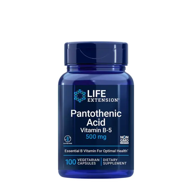 Life Extension Pantothenic Acid 500 mg