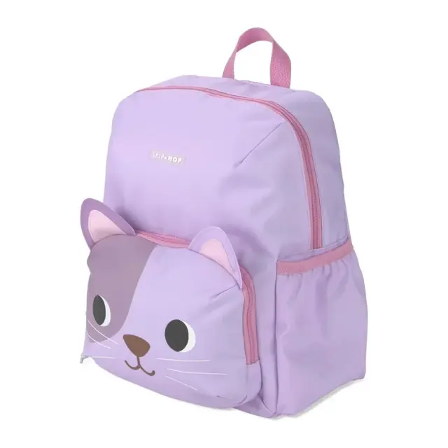 Skip Hop Besties Squad Παιδικό Σακίδιο Πλάτης Cat Lilac 2