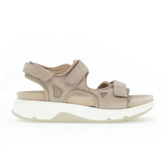 Gabor Πέδιλα Γυναικείο δέρμα Nubuck Μπεζ GAB/86889 43-LEINEN