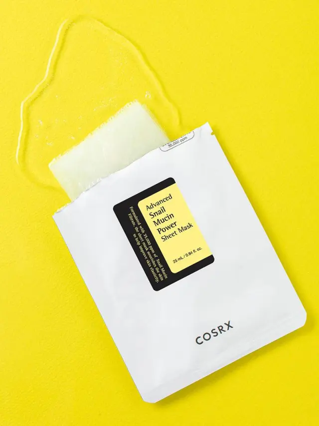 COSRX Advanced Snail Mucin Power Sheet Mask - Ενυδατική μάσκα με σαλιγκάρι για glass skin 3