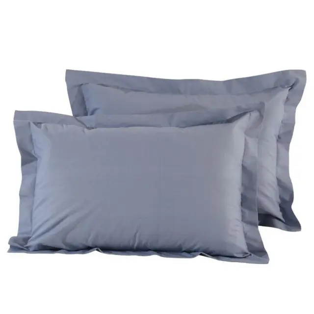 Μαξιλαροθήκες Best σετ 2 τμχ 50x70cm das home Μπλε