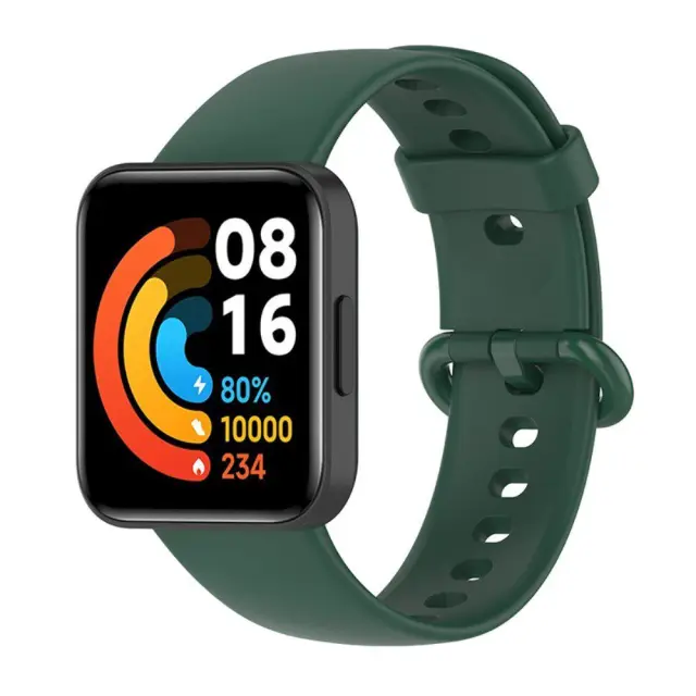Λουράκι Σιλικόνης για Xiaomi Mi Watch Lite 2 Πράσινο OEM 2