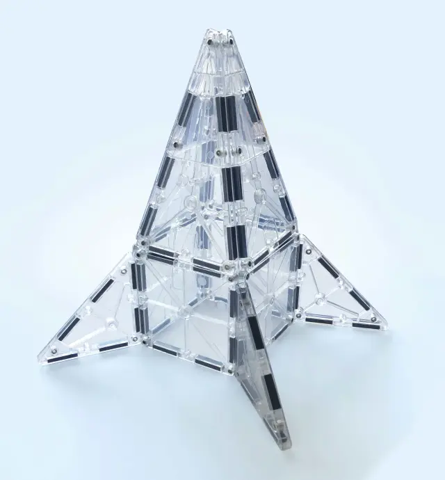 Magna-Tiles Μαγνητικό Παιχνίδι Μαγνητικά Πλακίδια ICE 16 Κομμάτια για 3+ ετών 18716 2