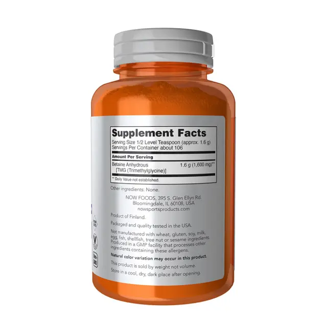 Now Foods Betaine Powder 2