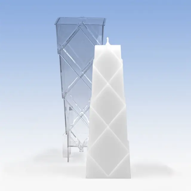Καλούπι Κεριού - Τετράγωνο Μπλοκ 71x50x210mm (52671)