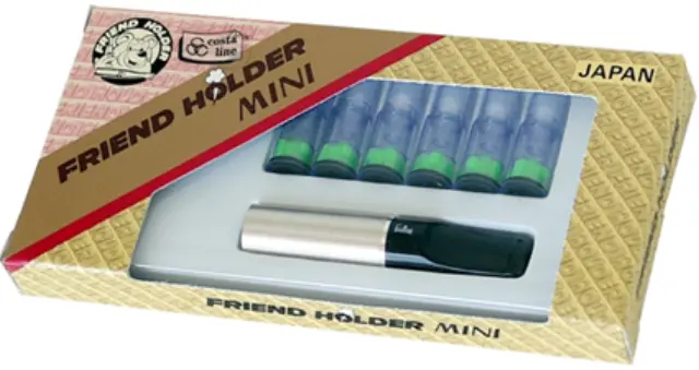 Friend Holder Πιπάκι Regular Mini 8mm - Ασημί (Japan)