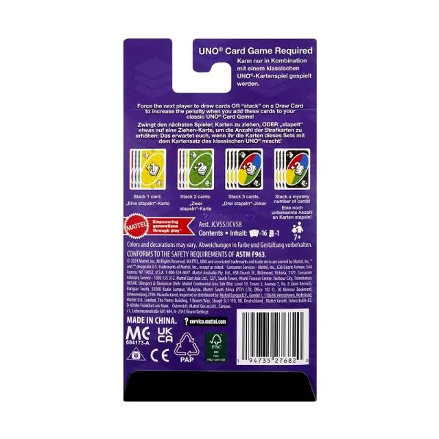 Mattel Uno:Add-On Packs Stack Pack 2
