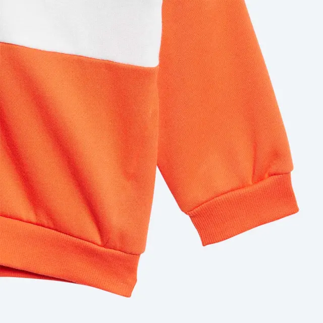 adidas Sportswear Unisex Infant 3Stripes Tiberio Fleece Track Suit Set Μαύρο - Κόκκινο IW3491 (adidas Sportswear) - 92 3