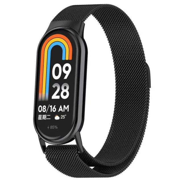 Λουράκι Milanese για Smart Band 8/Smart Band 9/Smart Band 10- Black OEM