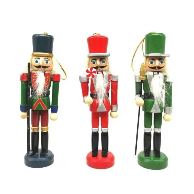Ξύλινα χριστουγεννιάτικα στρατιωτάκια - Christmas soldier deco 590011 2