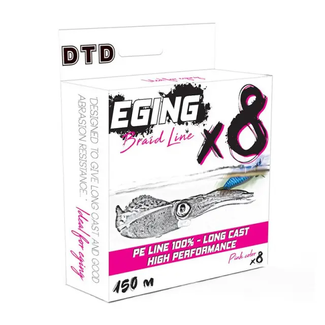 Νήμα DTD Eging Line X8 PE1.0 - 0.148mm 3