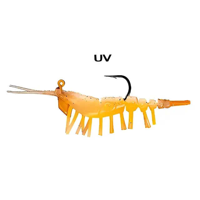 Ryuji AYU Shrimp – Σιλικονούχα Γαρίδα 7,5cm με Jighead 7.2γρ #9