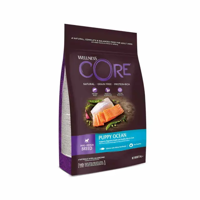 Wellness Core Puppy Small Medium Breed Ocean 1.5kg Μονόχρωμο 2