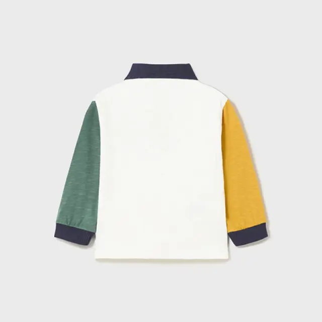 Baby 6 μηνών έως 4 ετών Πόλο συνδυασμένο Better Cotton miel-menta 3