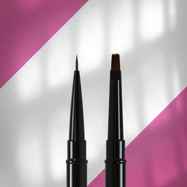 DOUBLE-ENDED BRUSH EXPERT LINER 7 MM / FOR GEL 7 MM 2