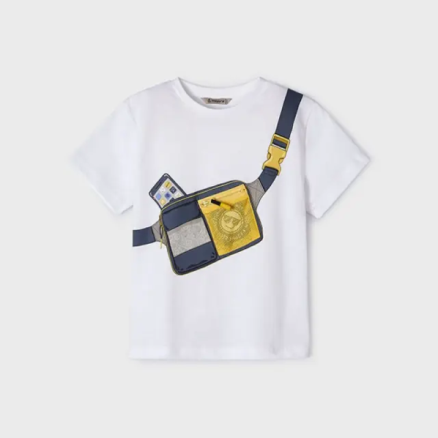 Mini 2 έως 10 ετών Μπλούζα Better Cotton λευκό