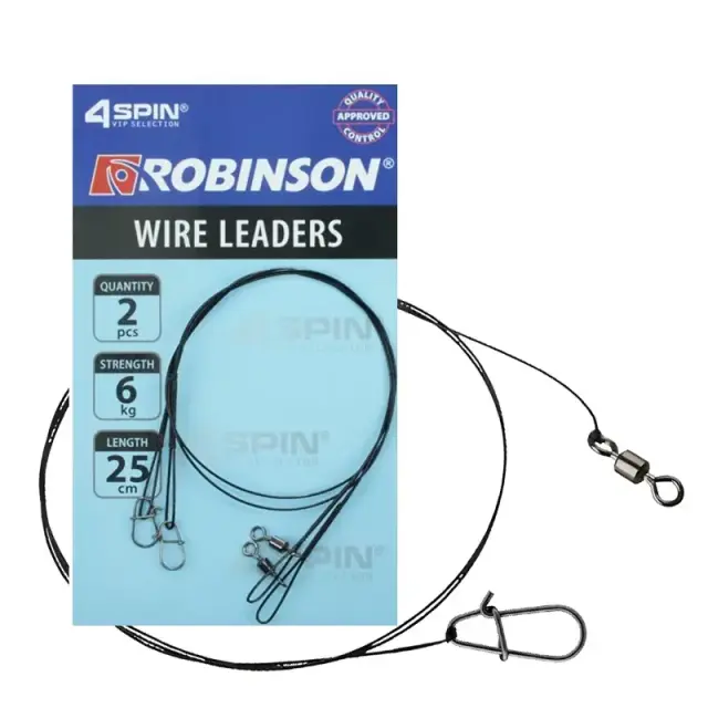 Συρμάτινο Παράμαλλο Robinson Steel Leaders 25cm