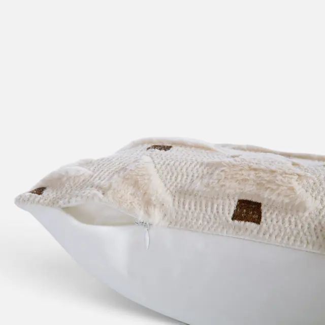 Nef-Nef Homeware Μαξιλάρι Chrs Firs 40x40 Εκρού 3