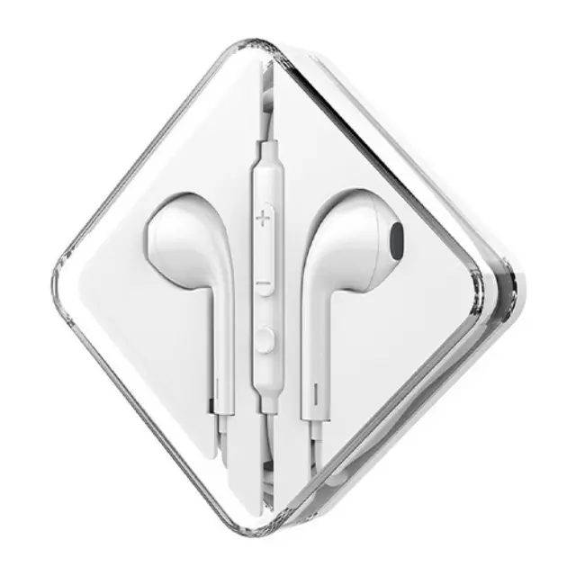Hoco M55 Earbuds Handsfree με Βύσμα 3.5mm Λευκό 3