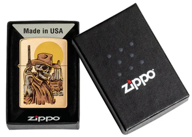 ZIPPO Αναπτήρας - 48519 Cowboy Skull 3