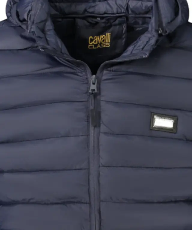 Cavalli Class - Ανδρικό Χειμερινό Μπουφάν TXT40RSB049-04926 Μπλε Σκούρο 3