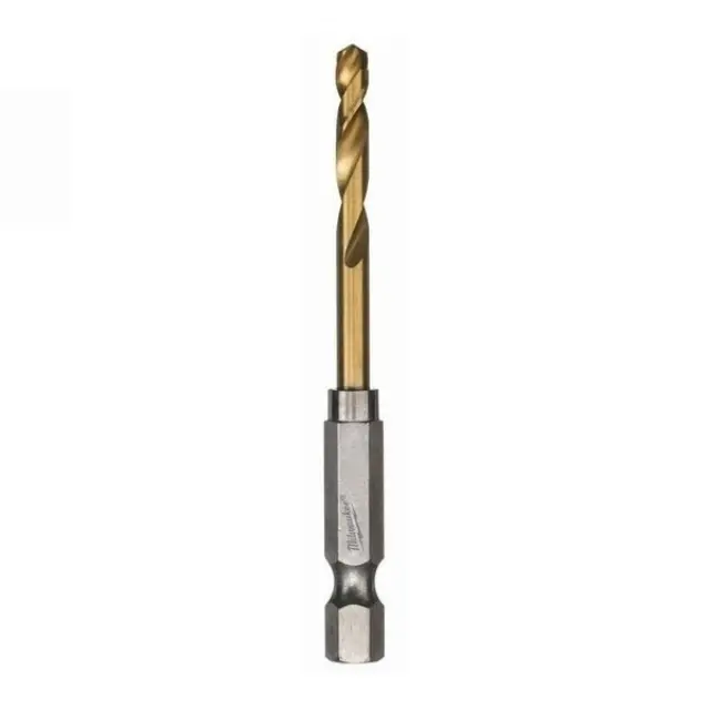 Milwaukee Τρυπάνι Τιτανίου HSS-G TiN Hex 8x111mm 48894719 1τμχ 3