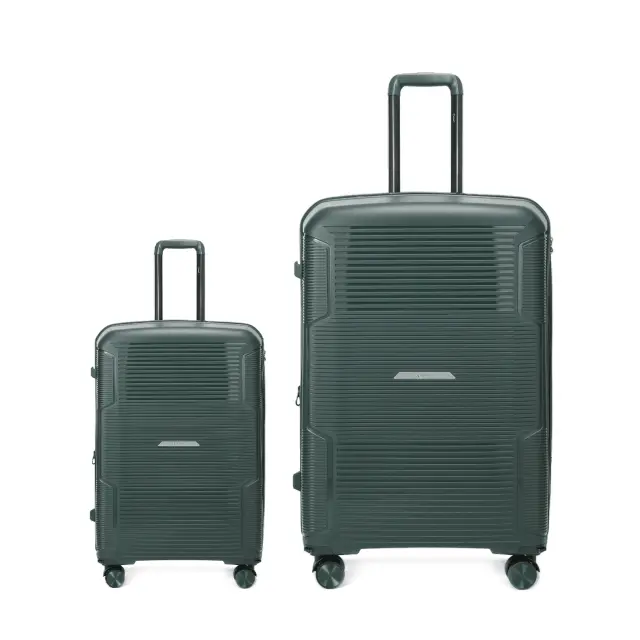 Σετ Βαλίτσες Cardinal 4006 καμπίνας μεγάλη 75,5x31,5x50 cm + 55x40x20 cm χακί - Small