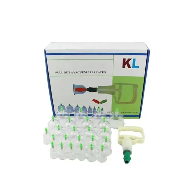 KL Θεραπευτική Συσκευή με Βεντούζες 24τμχ - Pull Out A Vacuum Apparatus 24pcs 002484