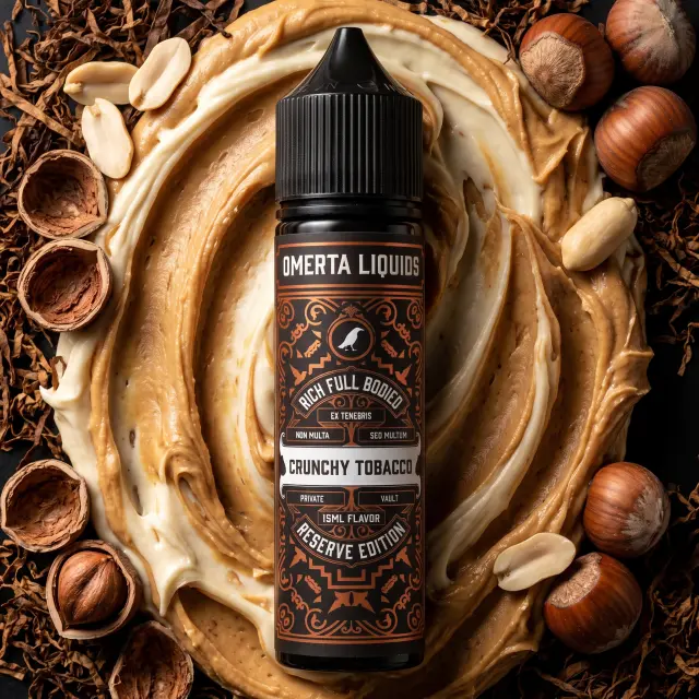Reserve Crunchy Tobacco 15ml (60ml) - Omerta Flavorshots 2