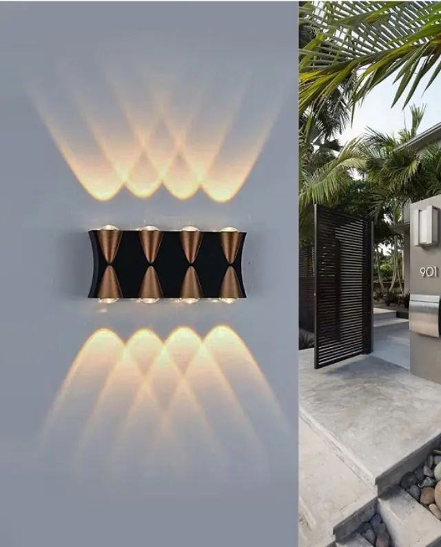 Επιτοίχιο φωτιστικό LED - Απλίκα - Warm White - 1014-8 - 941228 2