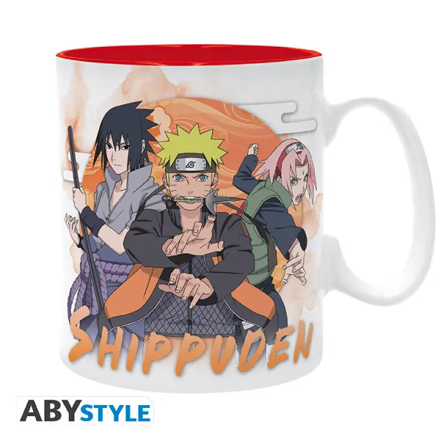 NARUTO SHIPPUDEN - Mug - 460 ml - Past and present