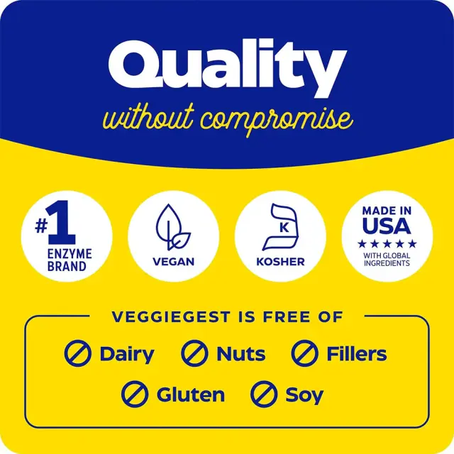 Enzymedica VeggieGest® 90 Capsules 3
