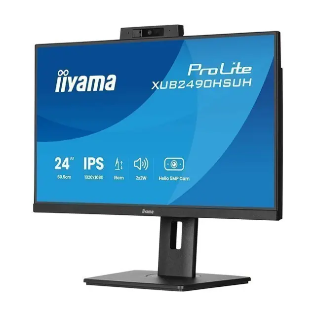 iiyama Monitor 24" ProLite XUB2490HSUH-B2 IPS FHD (XUB2490HSUH-B2) 2