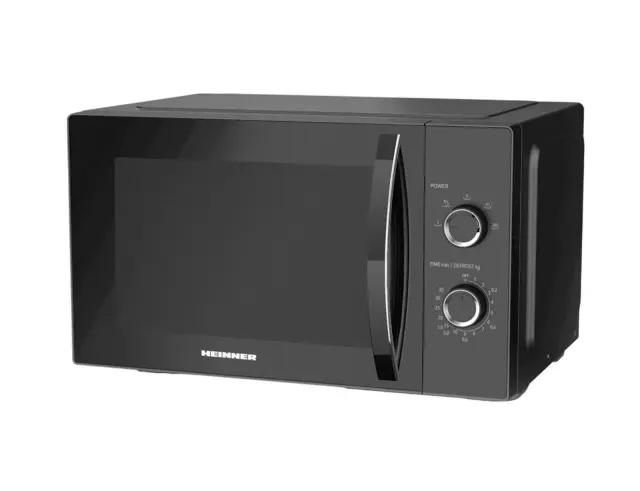 Φούρνος μικροκυμάτων Heinner HMW-MD25MBK με χωρητικότητα 25L και ισχύ 800W - Black HMW-MD25MBK 2