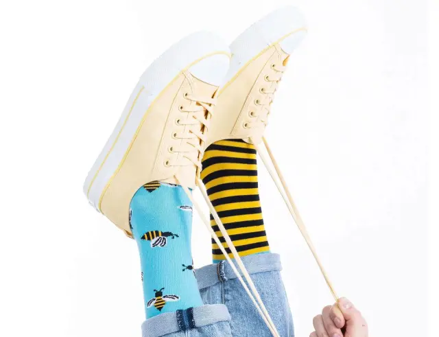 Κάλτσες Bee Bee Many Mornings με μέγεθος 43-46 - Ενηλίκων BEE BEE REGULAR 43-46