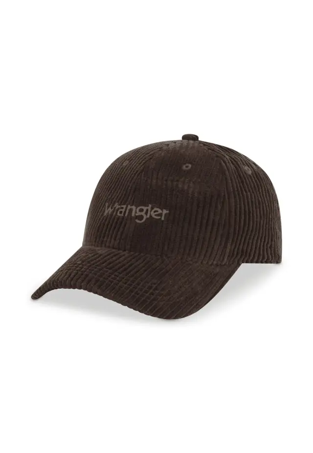 Wrangler CORDUROY Cap 112372435 - Mole - One Size 2