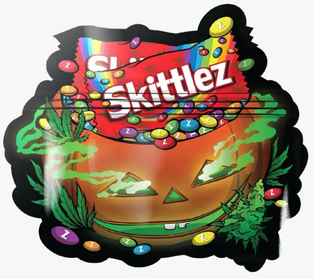Σακουλάκι Ασφαλείας Mylar Zip Bag - Skittlez