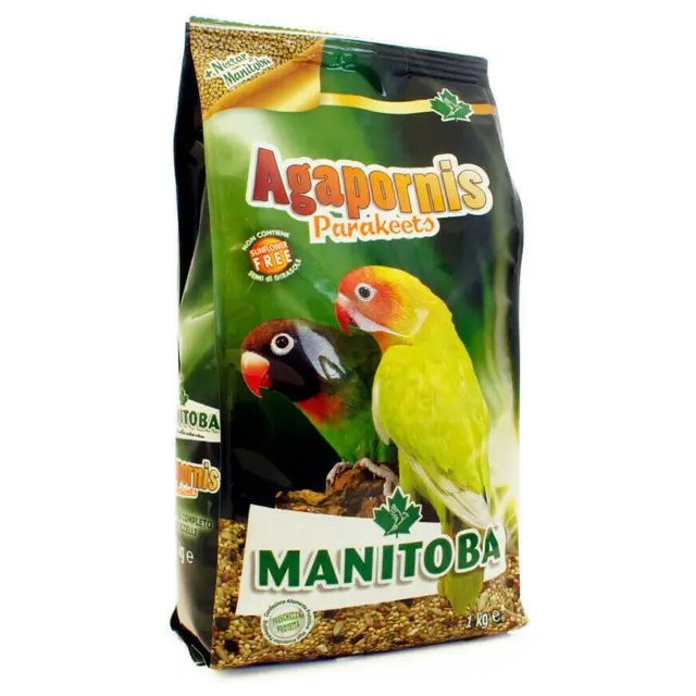 Manitoba Agapornis Parakeets - Τροφή για lovebirds 1kg
