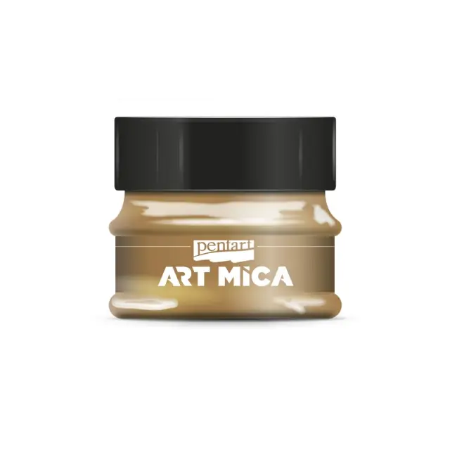 Μίκα Art Mica Pentart, Golden Brown, 9gr