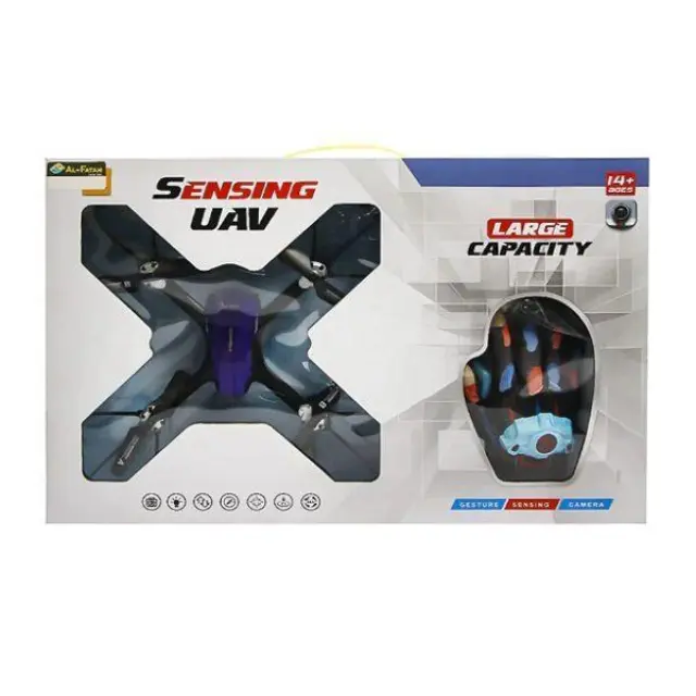RC Drone με κάμερα Ανίχνευση UAV 360 μοιρών περιστροφής χειρός H263 Κόκκινο 3
