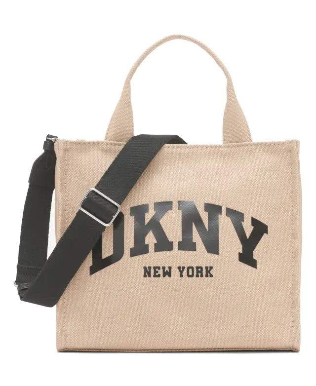 DKNY γυναικεία μεσαία τσάντα tote καμβάς HADLEE R41AOR57-2