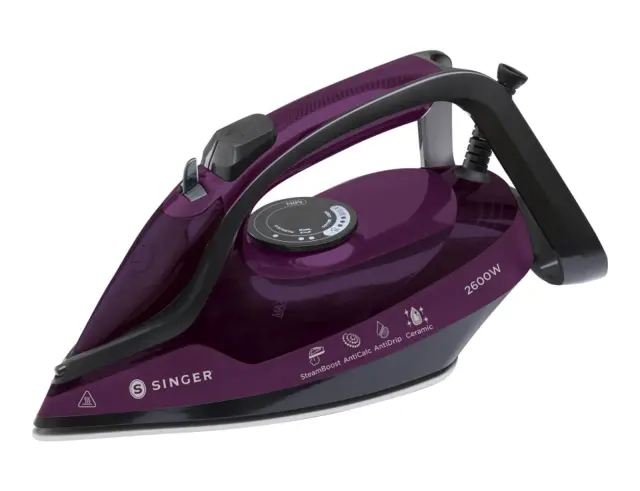 Σίδερο Ατμού Singer STI-1815 με Ισχύ 2600W και Χωρητικότητα Νερού 280mlSTI-1815